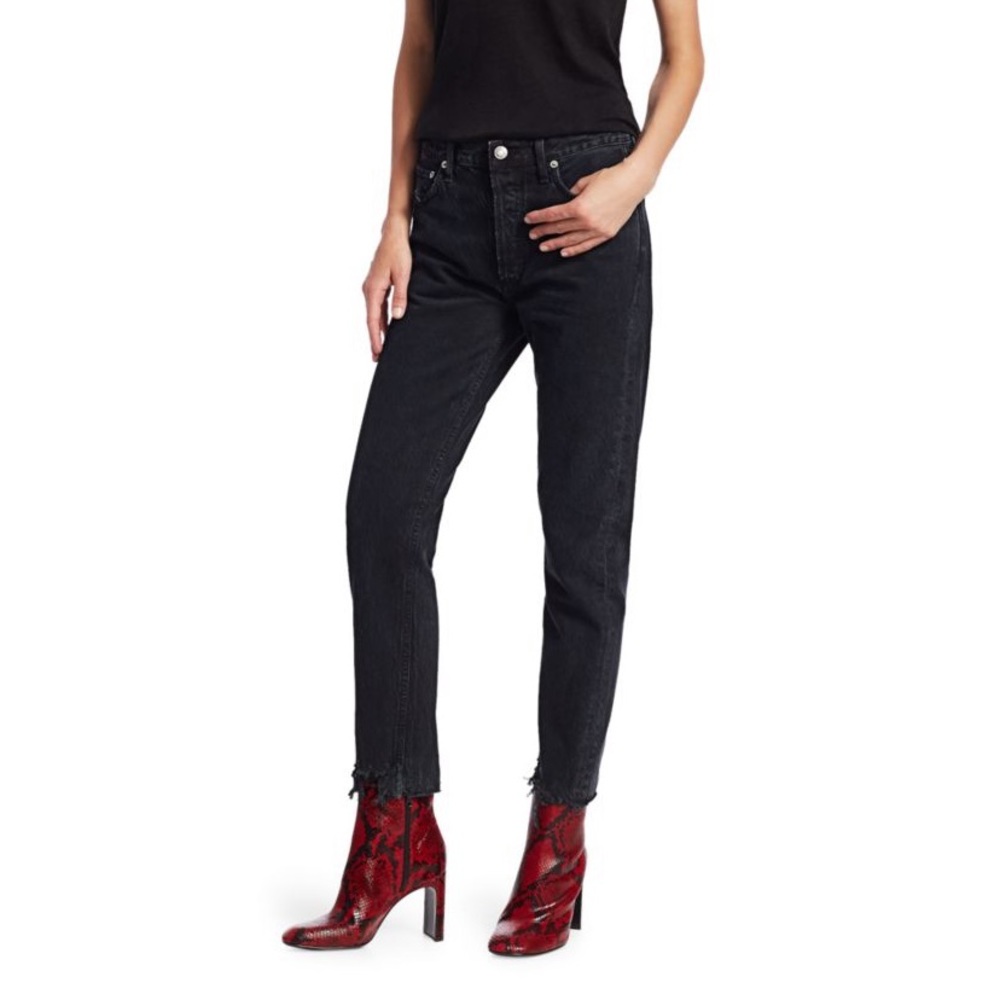 Agolde Jamie High-Rise Ankle Classic Jeans